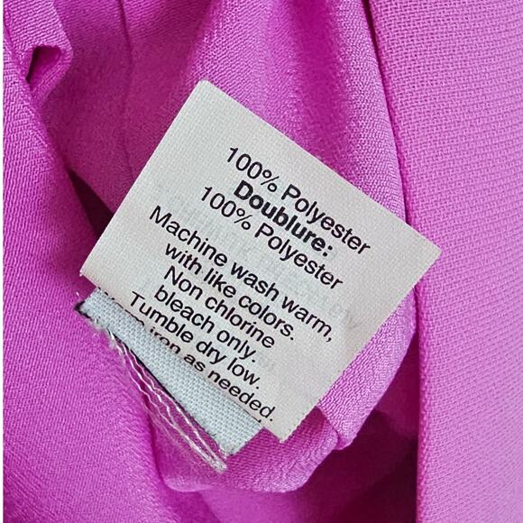 Women's J. Crew Purple Fit & Flare Camille Dress - Picture 5 of 5